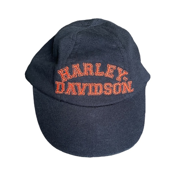 Harley-Davidson Other - Harley Davidson Hat Infant Biker Motorcycle Baby Cap Embroidered Black